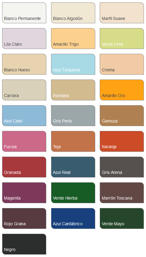 Carta De Colores Pintura Esmalte Cpp - Recipes Web j